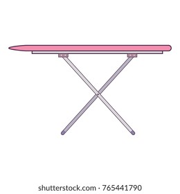 ironing board isolated icon