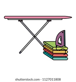 ironing board laundry service