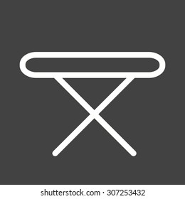 Ironing, board, stand icon vector image.Can also be used for home electronics and appliances. Suitable for mobile apps, web apps and print media.