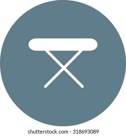 Ironing, board, stand icon vector image.Can also be used for home electronics and appliances. Suitable for mobile apps, web apps and print media.