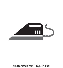 Ironing icon. Vector illustration of a machine for tidying clothes.