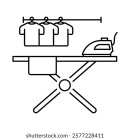 Ironing Services – Ironing Board Representing Professional Garment Pressing