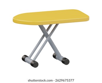 Icono de mesa de planchado 3d renering 