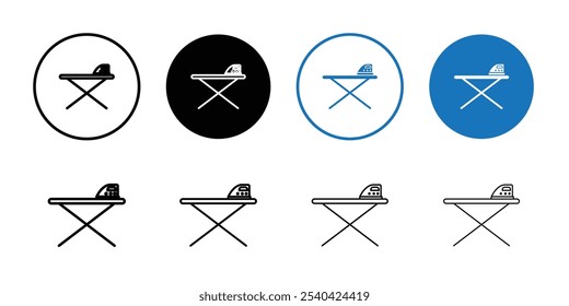 ironing table icon Art design illustration