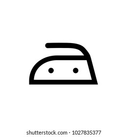 Ironing vector icon