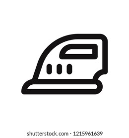 Ironing vector icon