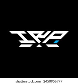 IRP letter logo vector design, IRP simple and modern logo. IRP luxurious alphabet design  