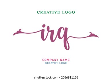 IRQ lettering logo is simple, easy to understand and authoritative