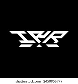IRR letter logo vector design, IRR simple and modern logo. IRR luxurious alphabet design  