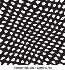 Irregular Abstract Grid, Linear Hand Drawn Background