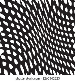 Irregular Abstract Grid, Linear Hand Drawn Background