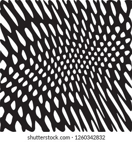 Irregular Abstract Grid, Linear Hand Drawn Background