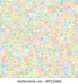 Irregular abstract spring floral background.