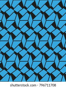 Irregular angular structure blue color, stones