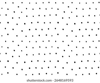 Manchas pretas irregulares e manchas em um fundo de superfície branca. As formas se assemelham a marcas de merengue cozido ou migalhas espalhadas. Composição orgânica minimalista com vetor de aparência texturizado artístico