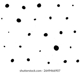 Irregular black stains and smudges on a white surface background. The shapes resemble baked meringue marks or scattered crumbs. Minimalist, organic composition with artistic textured appearance vector