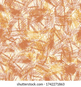 Irregular brush eye abstract pattern illustration,