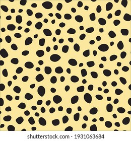 Irregular Cat Pattern. Black Dirty Fur. Graffiti Dot Cheetah Blotter. Dirty Blot. Speckle Polka Blob. Beige Animal Circle. Animal Print. Animal Dirt. Seamless Ink Monochrome. Polkadot Paint Texture