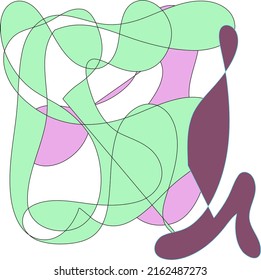 irregular colorful pattern pictures vector