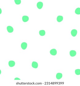 Irregular dots pattern. Seamless hand drawn pattern design for wallpaper,greeting card, kids cloth,interior decoration,baby shower.