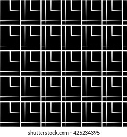 Irregular grid, mesh pattern. Seamlessly repeatable.
