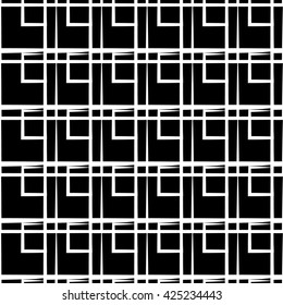 Irregular grid, mesh pattern. Seamlessly repeatable.