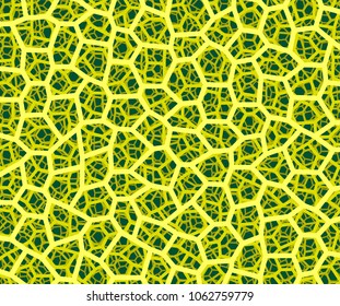 Irregular hexagonal multilayer net bright pattern