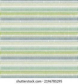 Líneas verticales horizontales irregulares rayas, tiras, patrón artístico sin costura Dibujo manual texturizado captador orgánico texturado captado Doodle huella geométrica abstracta en verde.