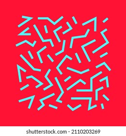 Irregular line background with neat spacing, can be used as a pattern