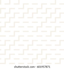 Irregular Maze Shapes Tiling Contemporary Graphic. Abstract Geometric Background Design. Vector Seamless Black and White Pattern.