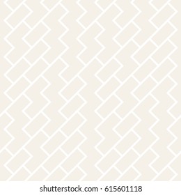 Irregular Maze Shapes Tiling Contemporary Graphic Design. Vector Seamless Black and White Pattern