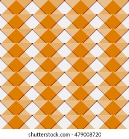 Irregular mosaic, grid repeatable background / pattern - Geometric square tiles pattern