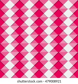 Irregular mosaic, grid repeatable background / pattern - Geometric square tiles pattern