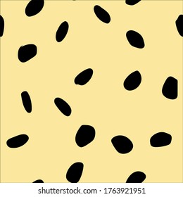 Irregular Mud Pattern. Isolated Fur Cheetah Circle. African Print Polka. Animal Print. Dirty Spot. Black Water Dot. Seamless Ink Background. Animal Spot Dirt. Beige Animal Polka. Polkadot Dots Texture