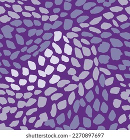 an irregular pattern of pebbles