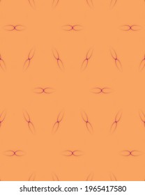 Irregular purple dot over a brown image