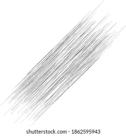 Irregular, random lines harsh texture. Abrasion, sketch, sketchy scribble lines 