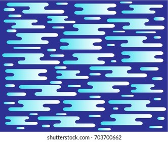 Irregular Rounded Lines design pattern.