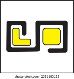 irregular shape abstract logo illustration vector design. Suitable for logos, icons, companies, t-shirt designs, stickers, websites, advertisements, posters, concepts.