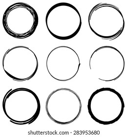 Irregular Sketched Circles