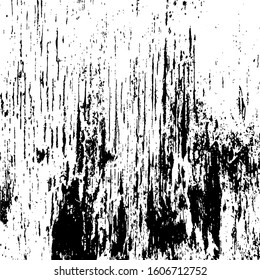 irregular spotting vector - wood textured - black and white - for design