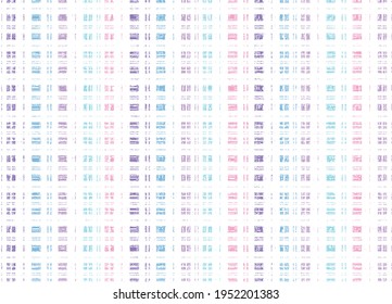 Textura irregular compuesta de elementos geométricos mulricorolores. Patrón colorido. Para su uso como fondo, papel pintado, impresiones, papel envasado y textiles. Ilustración del vector abstracto. EPS10