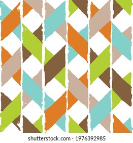 Irregular texture composed of mulricolored geometric elements. Colorful pattern. For use as background, wallpaper, prints, packaging paper and textiles. Abstract vector illustration. EPS10