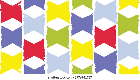Irregular texture composed of mulricolored geometric elements. Colorful pattern. For use as background, wallpaper, prints, packaging paper and textiles. Abstract vector illustration. EPS10