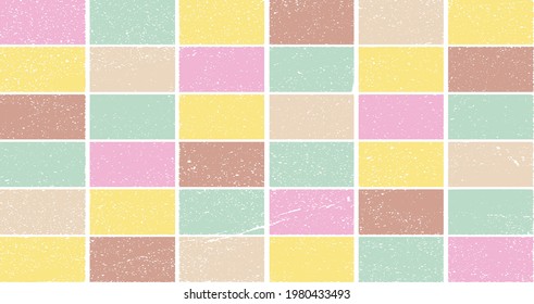 Irregular texture composed of mulricolored geometric elements. Colorful pattern. For use as background, wallpaper, prints, packaging paper and textiles. Abstract vector illustration. EPS10