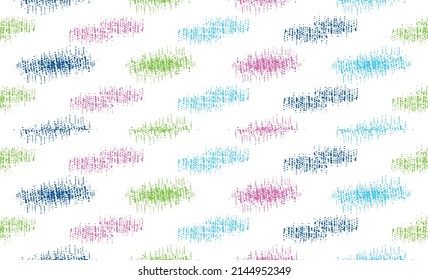 Irregular texture composed of mulricolored geometric elements. Colorful pattern. For use as background, wallpaper, prints, packaging paper and textiles. Abstract vector illustration. EPS10