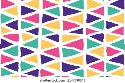 Irregular texture composed of mulricolored geometric elements. Colorful pattern. For use as background, wallpaper, prints, packaging paper and textiles. Abstract vector illustration. EPS10