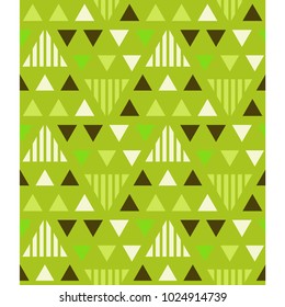 Irregular triangles seamless pattern. For print, fashion design, wrapping wallpaper