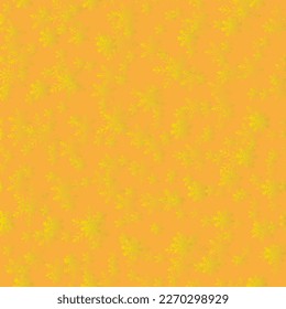 Irregular Yellow Splotch. Sunny Splatter Dot. Round Color Background. Pattern Baby Effect. Random Snow Flake. Yellow Seamless Art. Abstract Graphic Fun Explosion. Golden Vector Dot. Vector Frame Gold