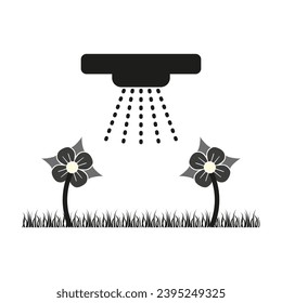 Irrigation icon. Vector illustration. EPS 10.